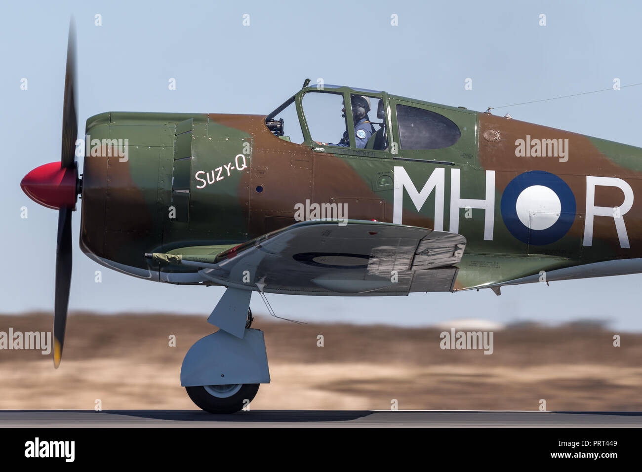 Ancien Royal Australian Air Force (RAAF) Commonwealth Aircraft Corporation CA-13 Boomerang avions VH-MHR. Banque D'Images