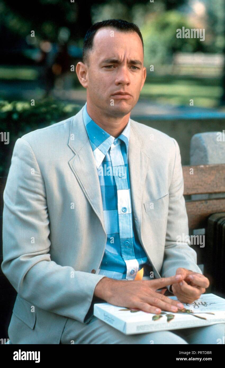Titre original : Forrest Gump. Titre en anglais : Forrest Gump. Année : 1994. Réalisateur : Robert Zemeckis. Stars : Tom Hanks. Credit : PARAMOUNT PICTURES / Album Banque D'Images