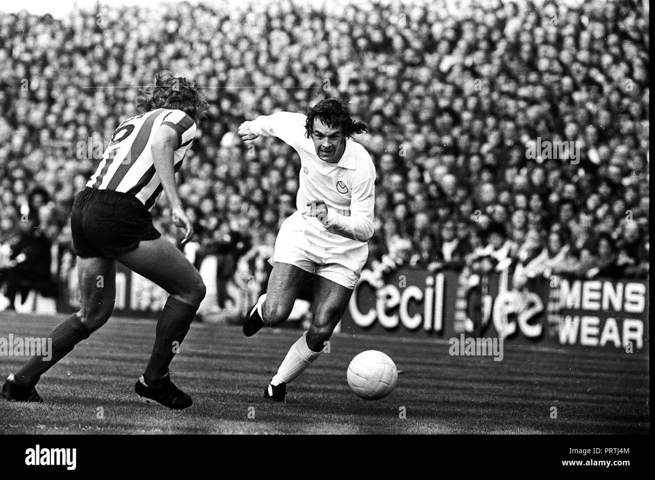 Leeds United v Tottenham Hotspur 1974 Banque D'Images