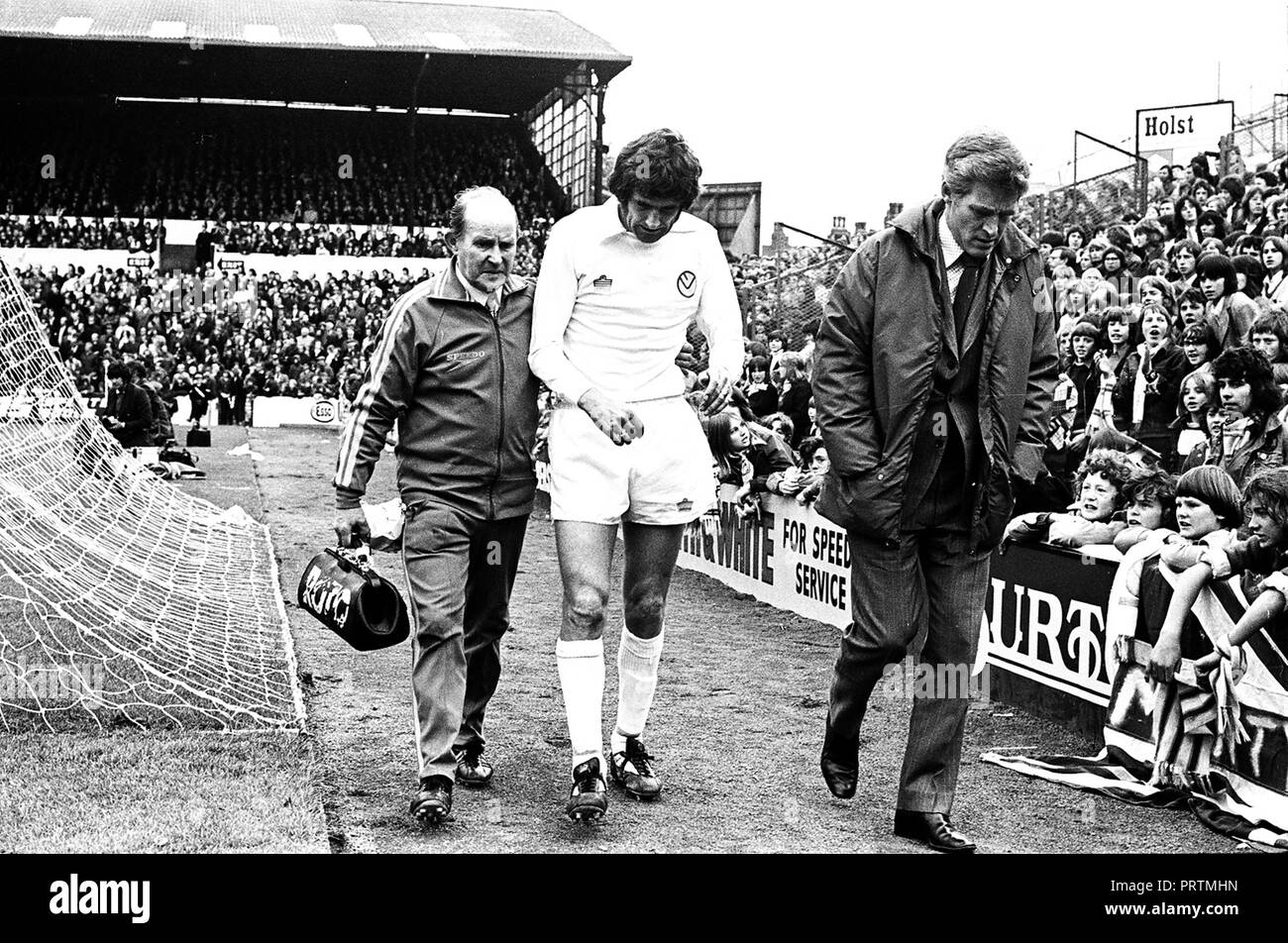 Leeds Utd v Loups 1974 Banque D'Images