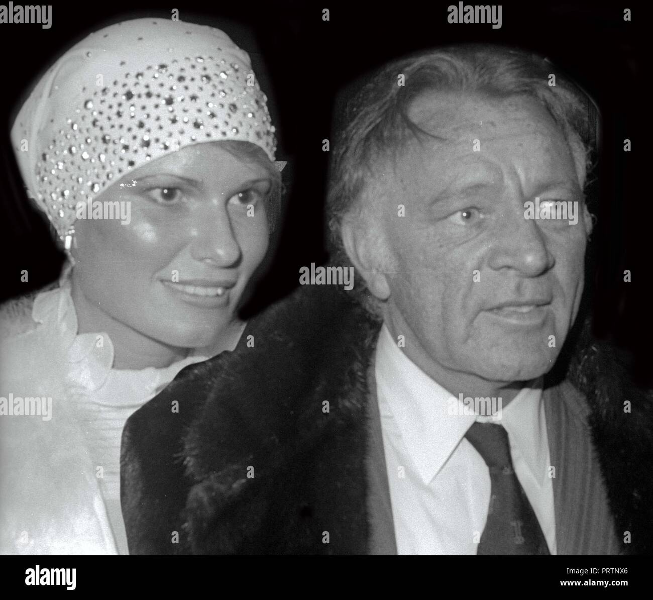 Sally Richard Burton Burton Hay 1984 Photo par John Barrett/PHOTOlink Banque D'Images