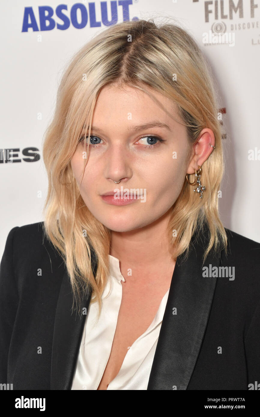 Londres, Royaume-Uni. 4 octobre, 2018. Sophie Kennedy Clark assiste à Raindance Film Festival Gay Times projection de gala - George Michael : liberté (la Director's Cut) Londres, Royaume-Uni. 4 octobre 2018. Credit Photo : Alamy/Capital Live News Banque D'Images