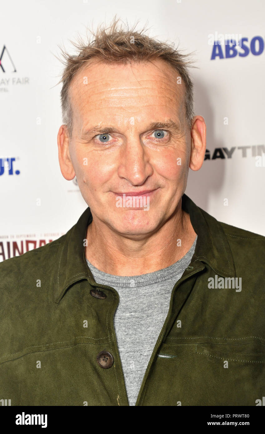 Londres, Royaume-Uni. 4 octobre, 2018. Christopher Eccleston assiste à Raindance Film Festival Gay Times projection de gala - George Michael : liberté (la Director's Cut) Londres, Royaume-Uni. 4 octobre 2018. Credit Photo : Alamy/Capital Live News Banque D'Images