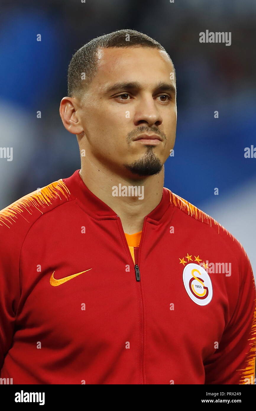 Porto, Portugal. 3e oct, 2018. Maicon (Galatasaray) Football/Football : Ligue des Champions phase de groupes Groupe 2 Mtchday D match entre FC Porto 1-0 Galatasaray SK à l'Estadio do Dragao à Porto, Portugal . Credit : Mutsu Kawamori/AFLO/Alamy Live News Banque D'Images