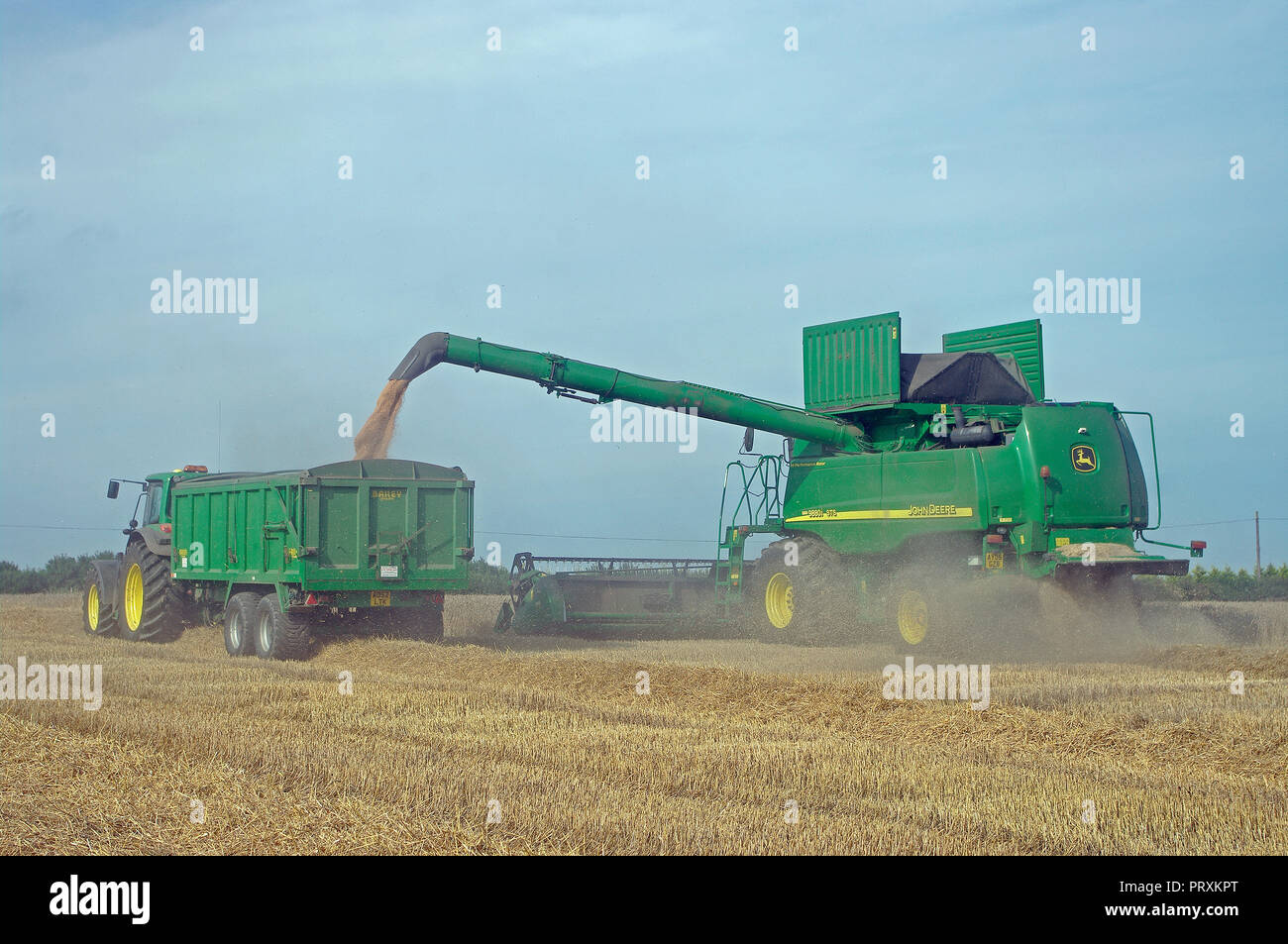 John Deere 9880i combine Harvester Banque D'Images
