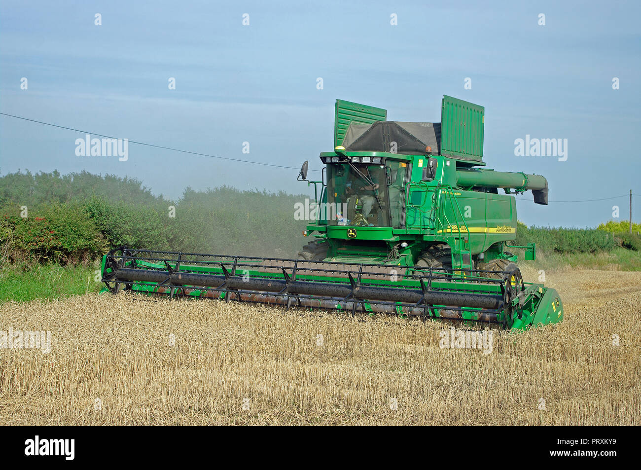 John Deere 9880i combine Harvester Banque D'Images