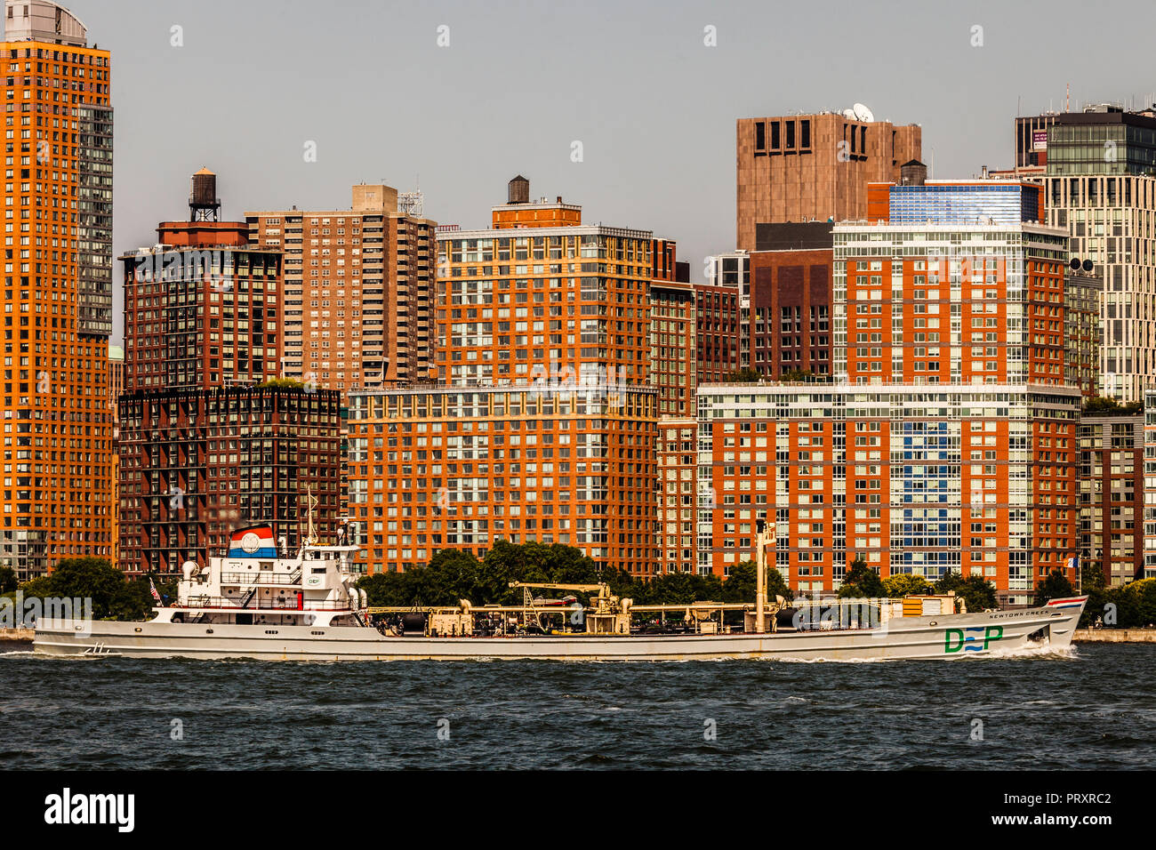 Le port de New York Manhattan - New York, New York, USA Banque D'Images