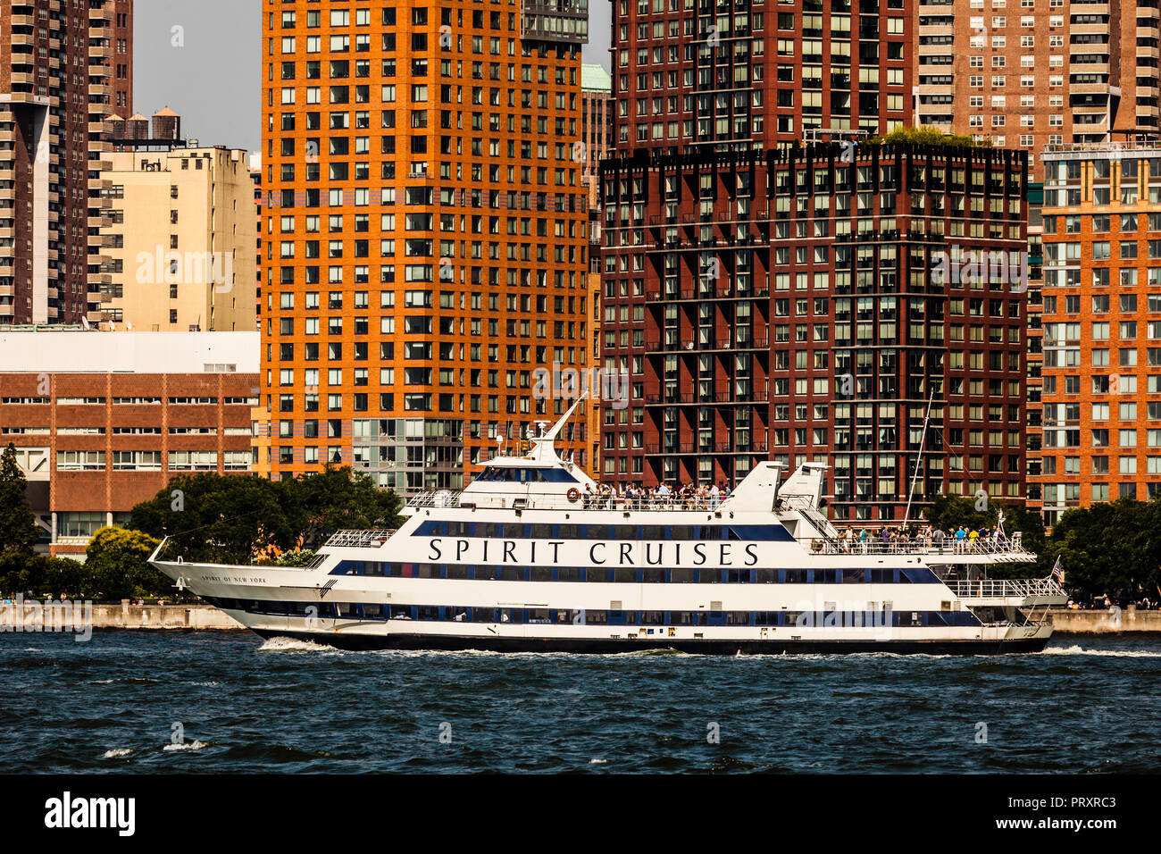 Spirit of Cruses Le port de New York Manhattan - New York, New York, USA Banque D'Images