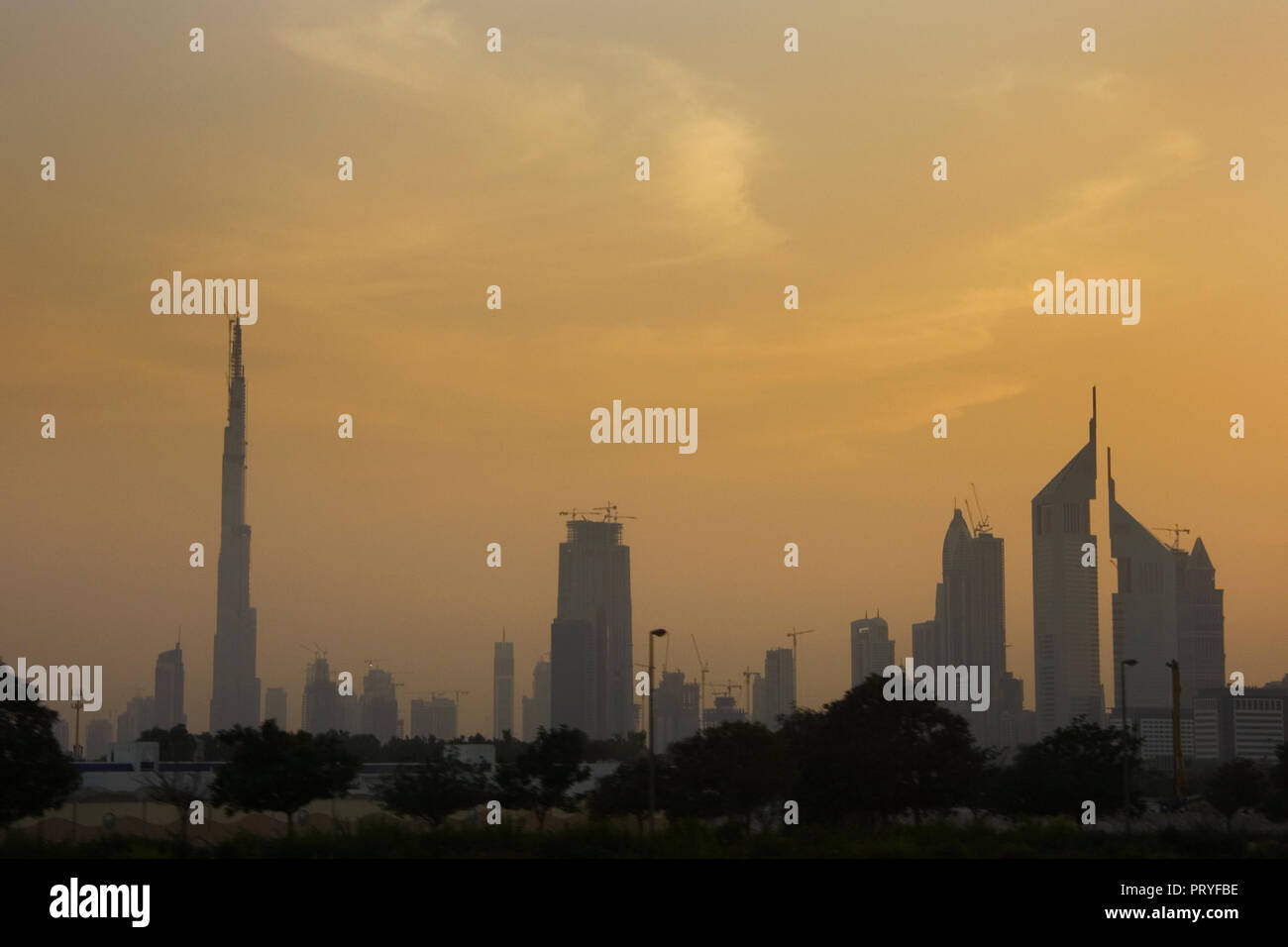 Dubaï magique Banque D'Images