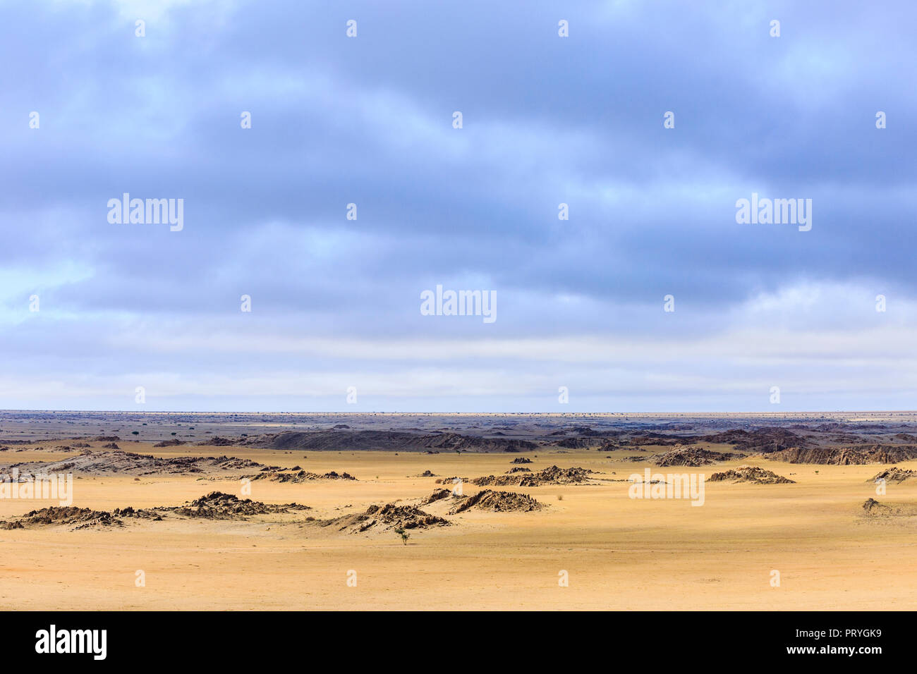 Vue aérienne, Tinkas Plaines, Namib-Naukluft National Park, partie nord-est, région d'Erongo, Namibie Banque D'Images