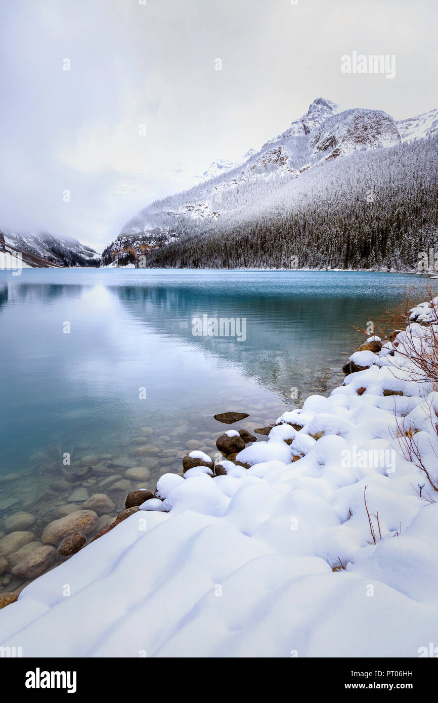 Lake Louise, Banff National Park, Canada Banque D'Images