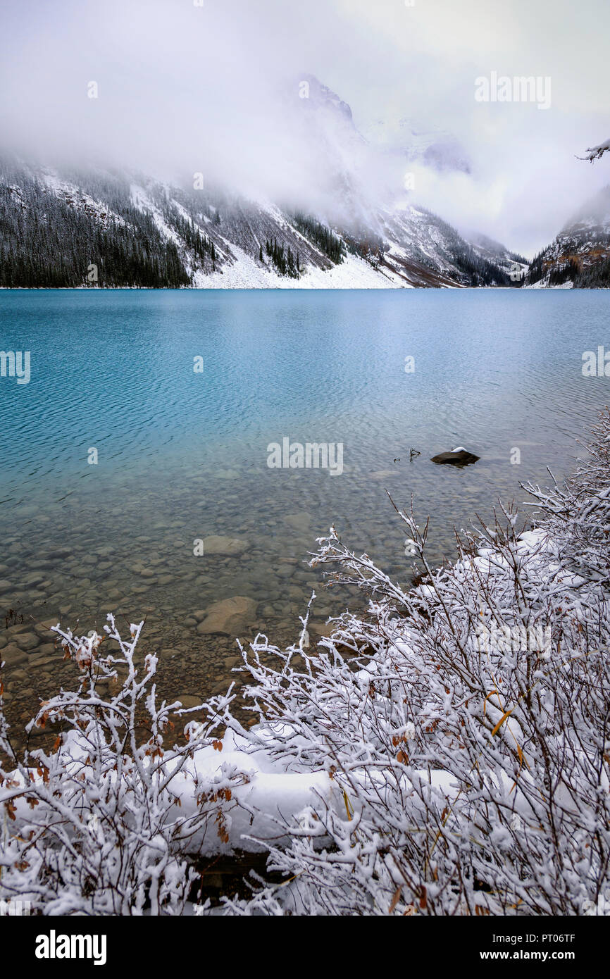 Lake Louise, Banff National Park, Canada Banque D'Images
