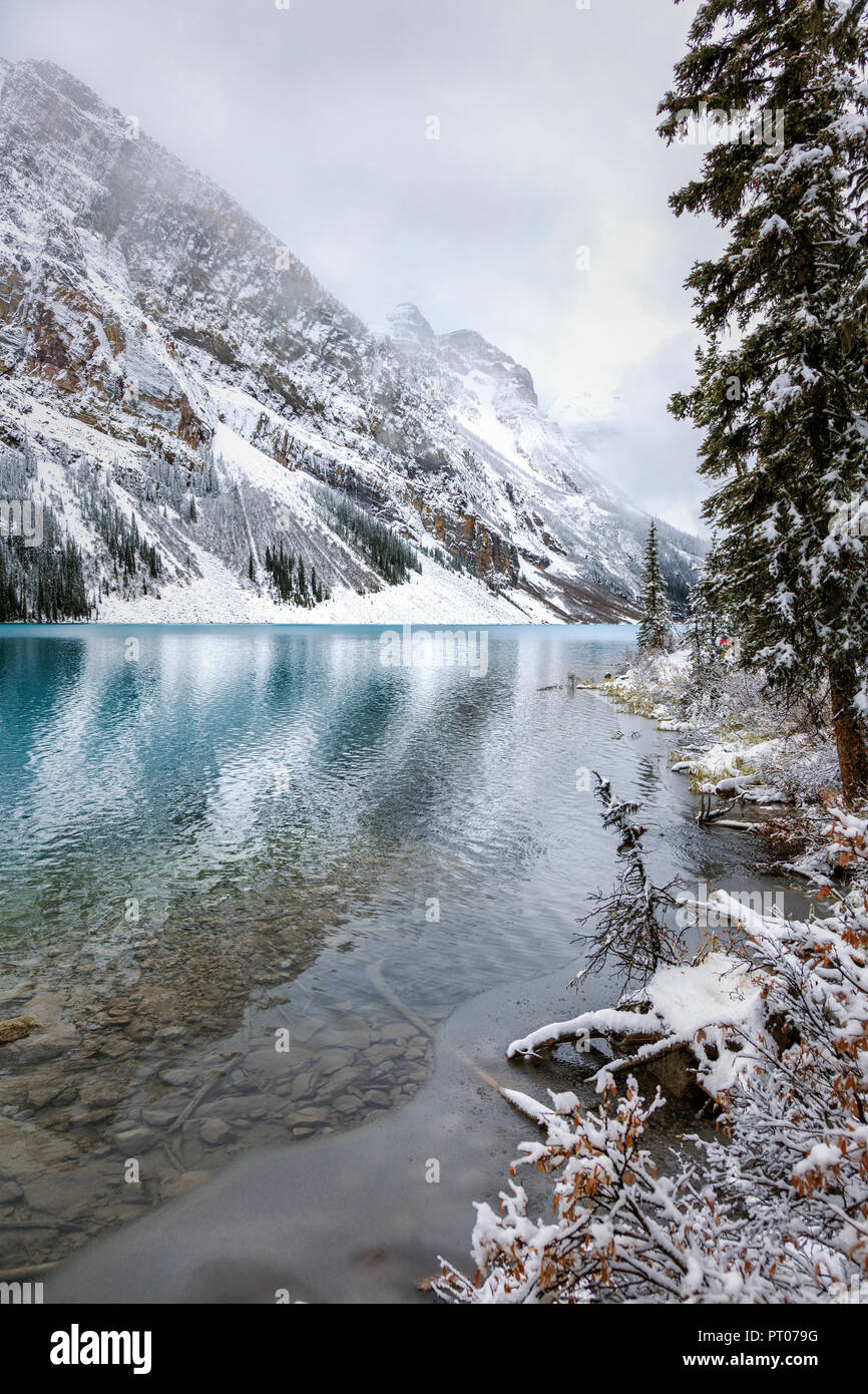 Lake Louise, Banff National Park, Canada Banque D'Images