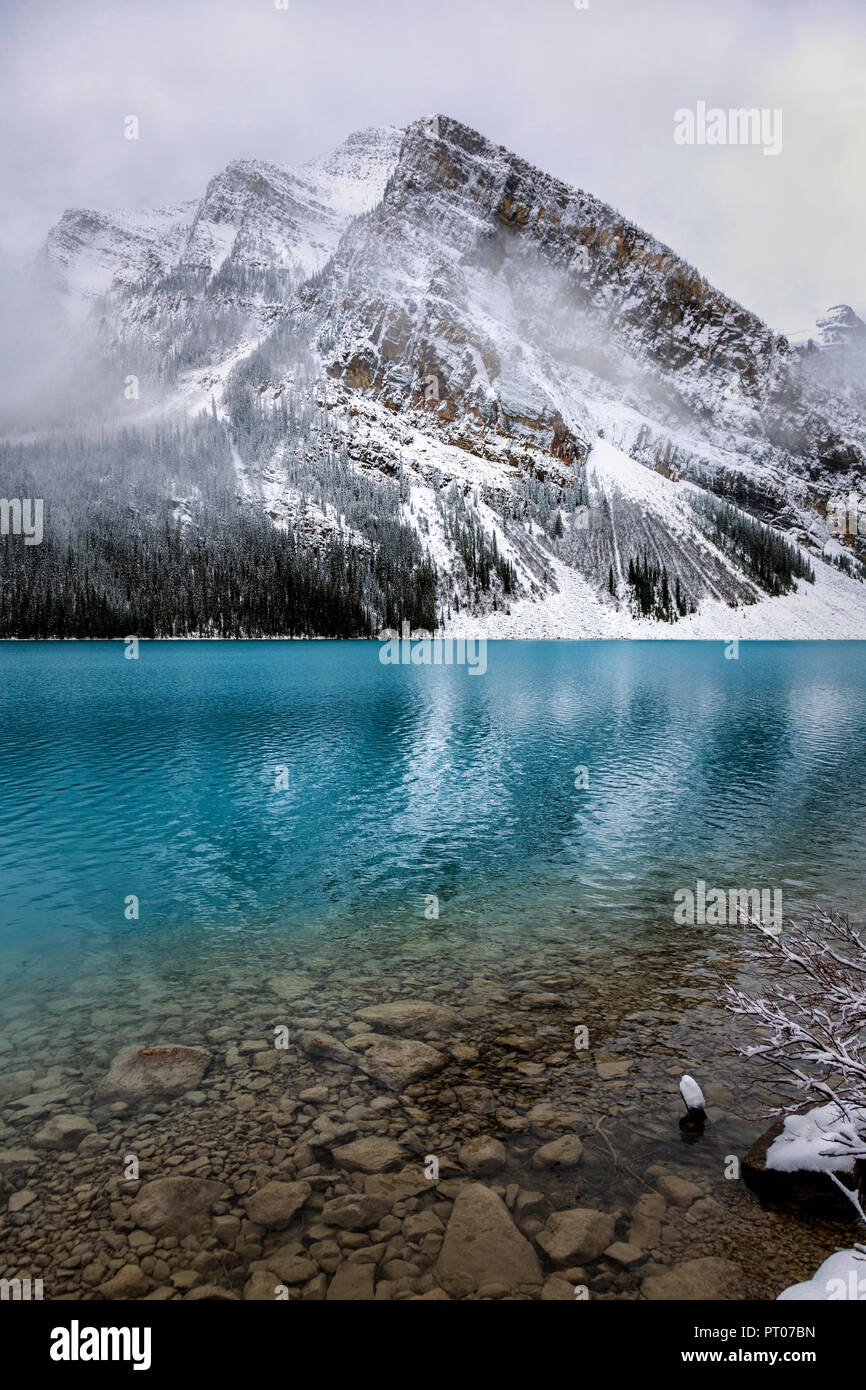 Lake Louise, Banff National Park, Canada Banque D'Images