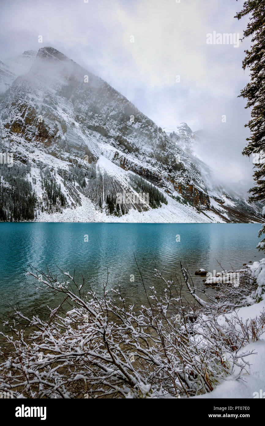 Lake Louise, Banff National Park, Canada Banque D'Images