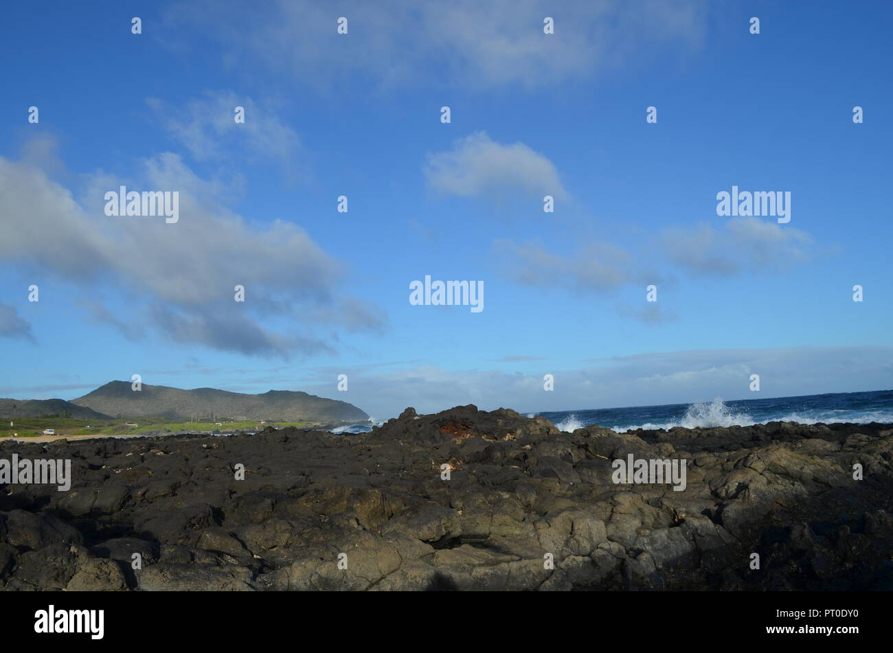 Plages de l'Île Oahu Hwaii USA Banque D'Images