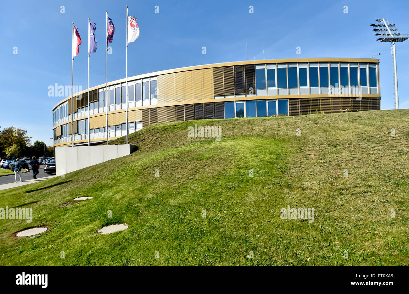 Le siège de l'Association de football de la République tchèque à l'Abbaye Strahov à Prague, République tchèque, le 4 octobre 2018. (CTK Photo/Vit Smanek) Banque D'Images