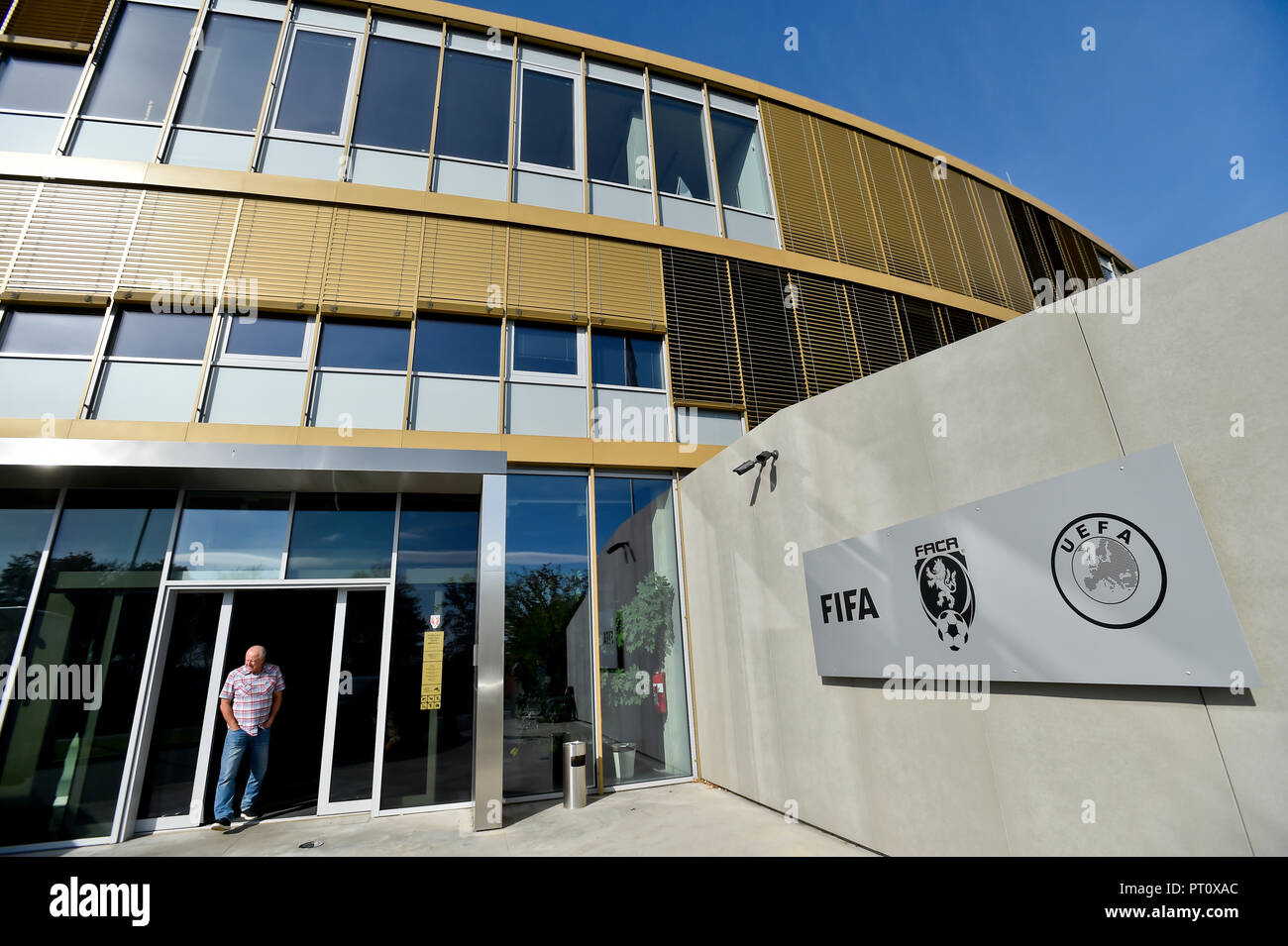 Le siège de l'Association de football de la République tchèque à l'Abbaye Strahov à Prague, République tchèque, le 4 octobre 2018. (CTK Photo/Vit Smanek) Banque D'Images