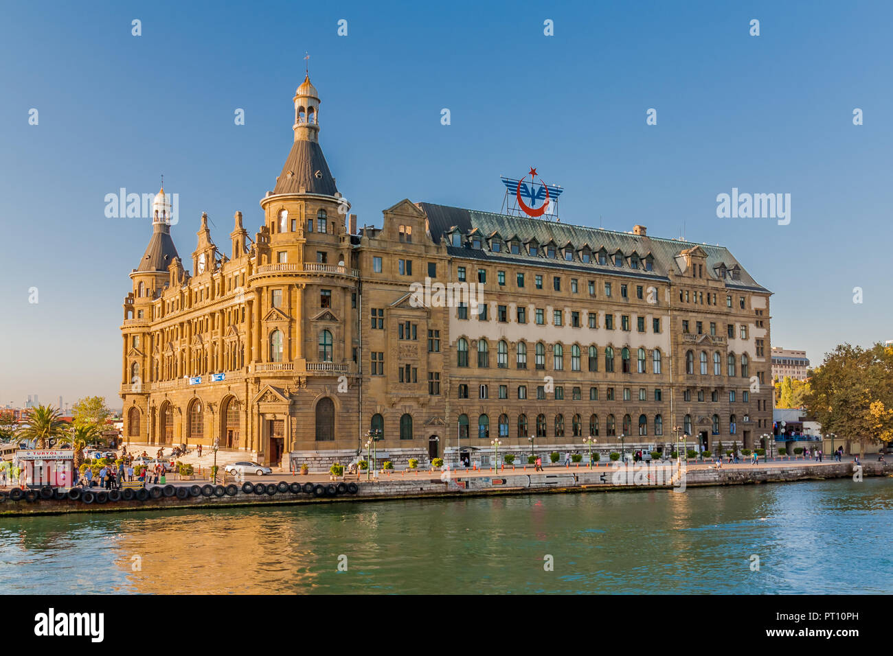 Dans Haydarpasa. Kadikoy, Istanbul, Turquie. Banque D'Images