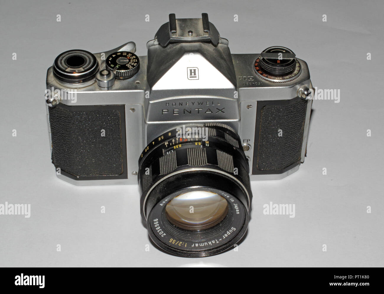 Pentax Honeywell H-1 appareil photo avec objectif (1965 environ) Banque D'Images
