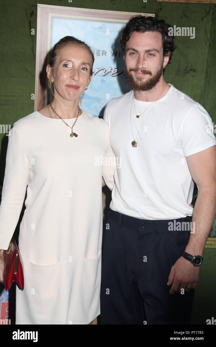Los Angeles, USA. 4ème Oct 2018. Aaron Taylor-Johnson Taylor-Johnson sam, 10/04/2018 Le Los Angeles Premiere de "mon dîner avec Herve' qui s'est tenue au Paramount Studios à Los Angeles, CA Photo par Izumi Hasegawa / HNW / PictureLux PictureLux / Crédit : Les Archives de Hollywood/Alamy Live News Banque D'Images