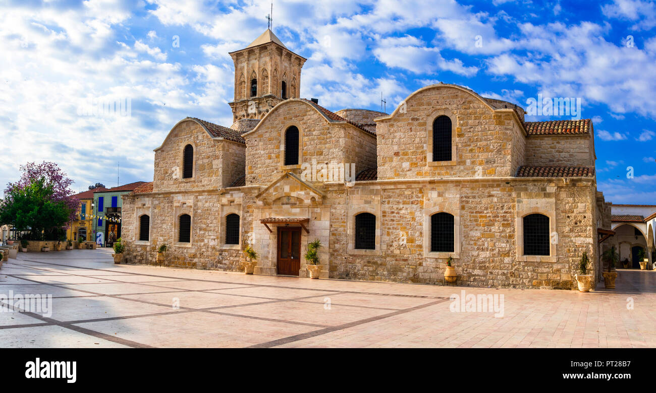 Église médiévale de St.Lazaros à Larnaca, Chypre. Banque D'Images