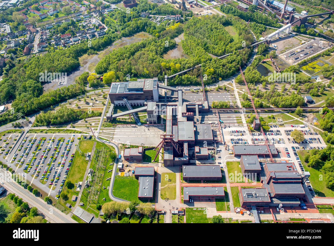 L'Héritage Culturel Mondial, Zollverein Zeche Zollverein, Essen, Ruhr, Nordrhein-Westfalen, Germany, Europe Banque D'Images