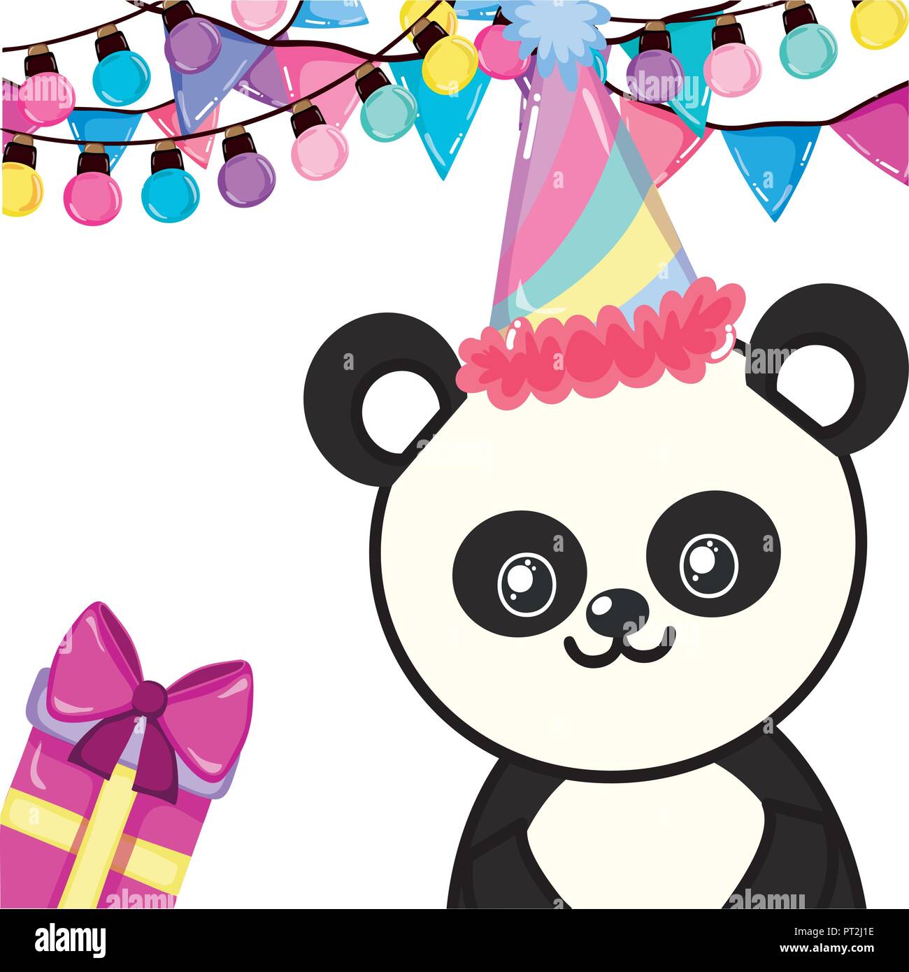 Panda Hat Banque D Images Vectorielles Alamy