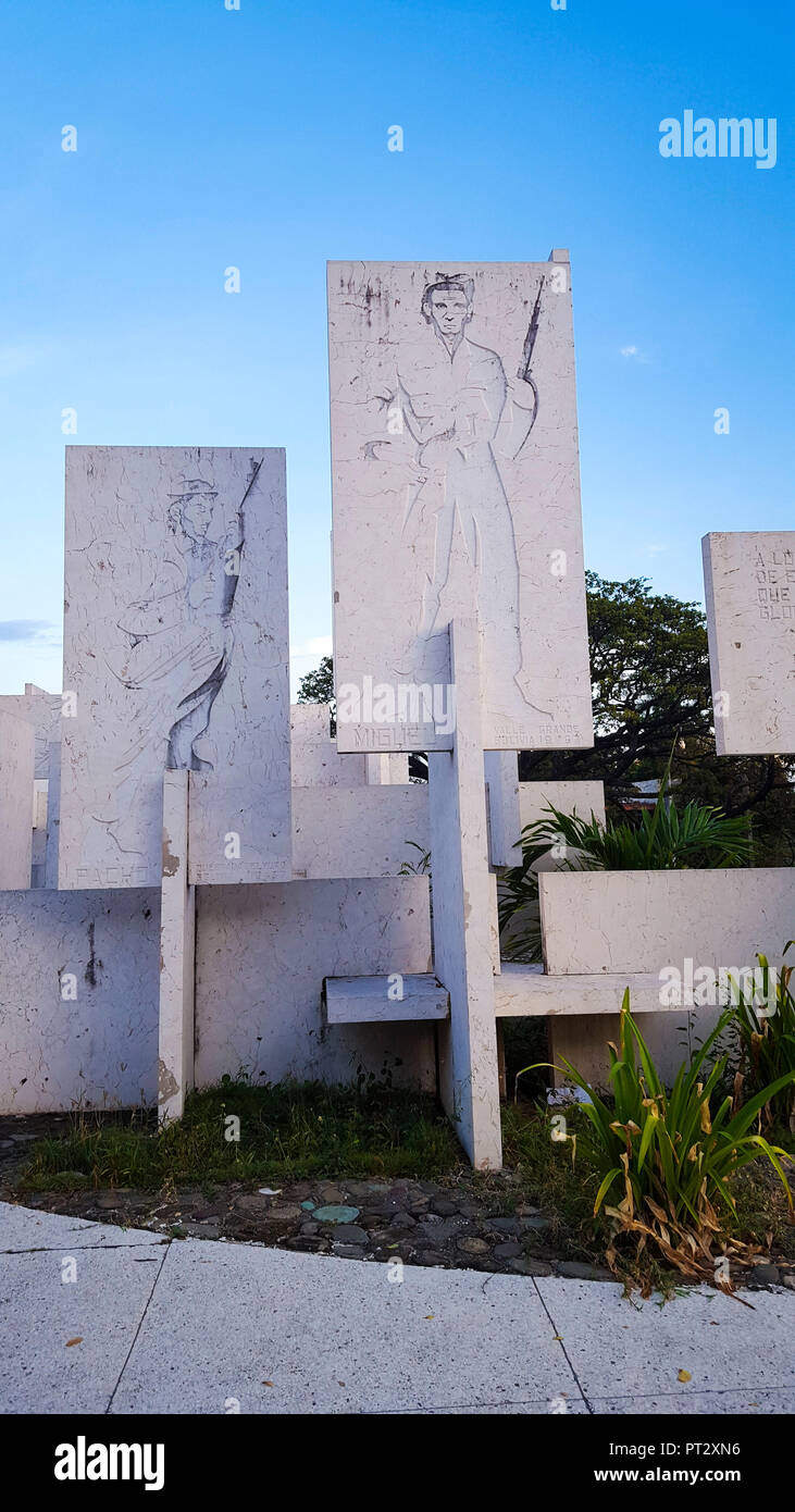 Bosque de los Heroes Memorial (forêt de héros), Santiago de Cuba Banque D'Images