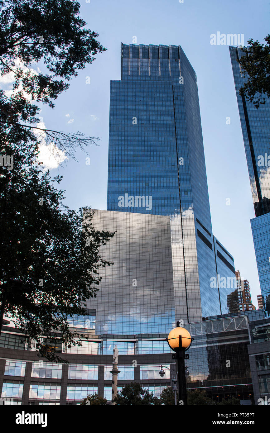 Time Warner Center de Columbus Circle, de New York aux ETATS UNIS Banque D'Images