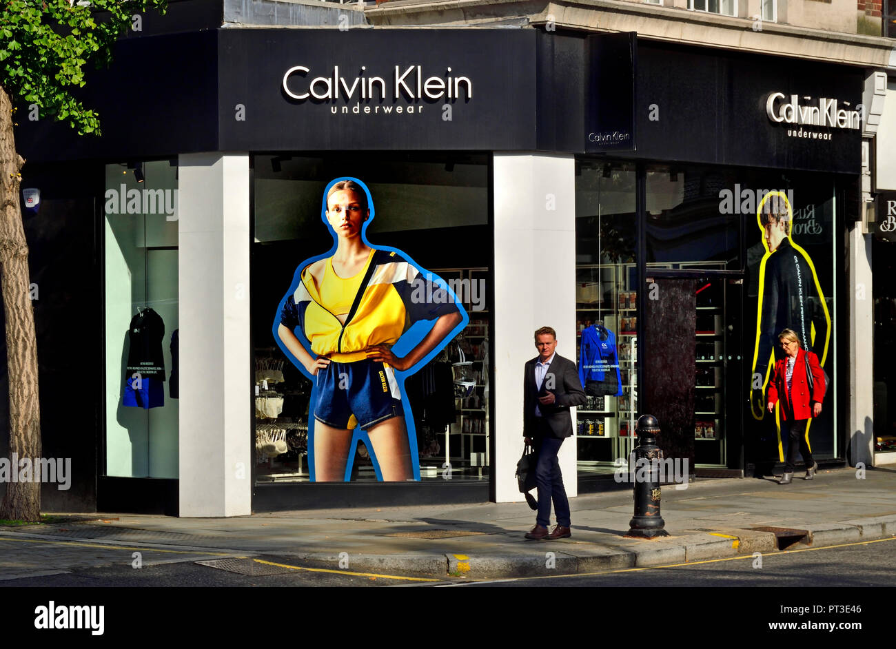 Calvin Klein Underwear shop, 68 King's Road, Londres, Angleterre,  Royaume-Uni Photo Stock - Alamy