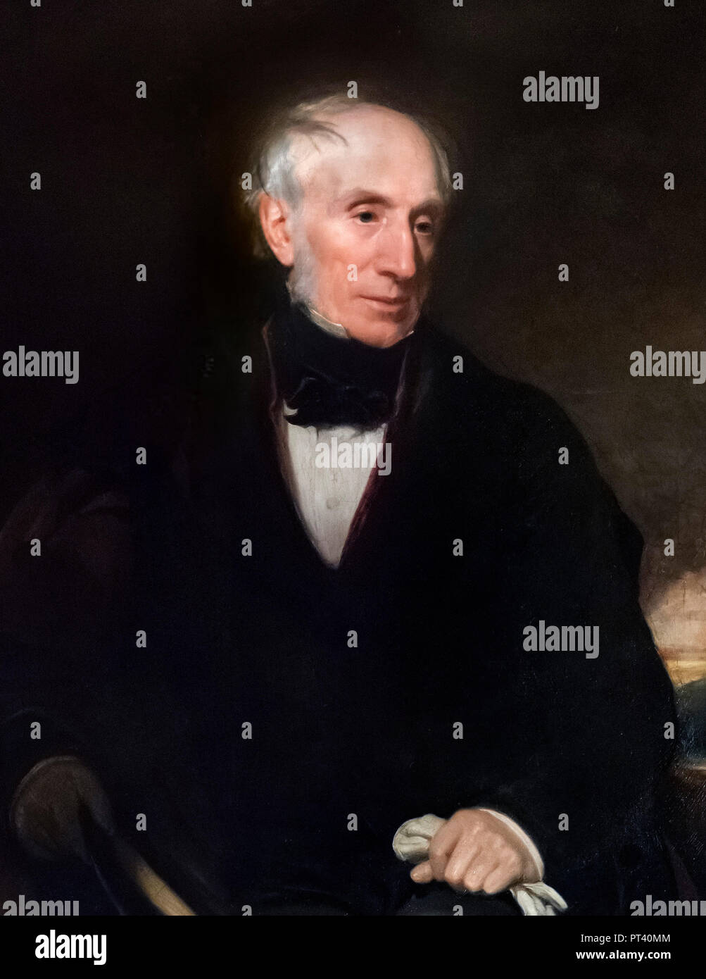 William Wordsworth (1770-1850) par Henry William Pickersgill, huile sur toile, c.1840. Banque D'Images