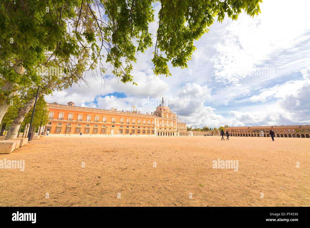 Palais Royal d'Aranjuez (Palacio Real), Communauté de Madrid, Espagne Banque D'Images