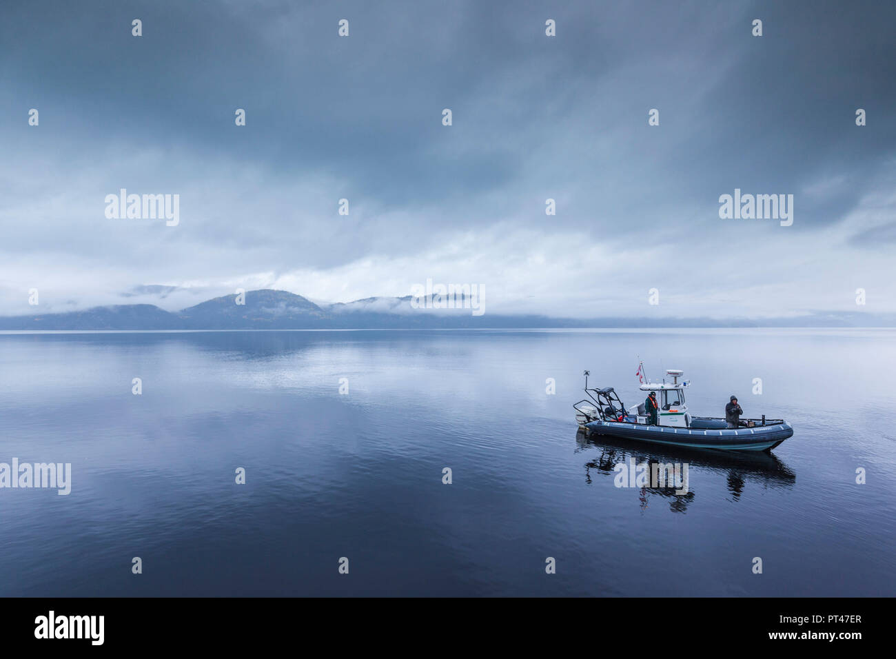 Canada, Québec, région du Saguenay-Lac Saint-Jean, Fjord du Saguenay, Québec (Charlesbourg), vue sur le fjord Banque D'Images