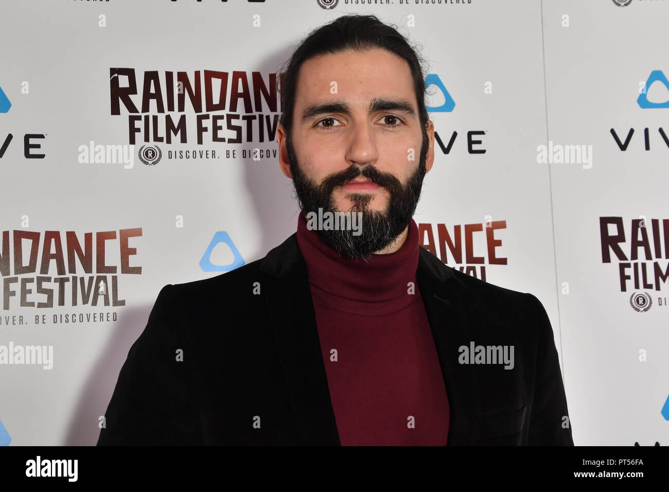 Londres, Royaume-Uni. 6 octobre 2018. Dejan Bućin est un acteur assiste à la Raindance Film Festival - VR Awards, Londres, Royaume-Uni. 6 octobre 2018. Credit Photo : Alamy/Capital Live News Banque D'Images