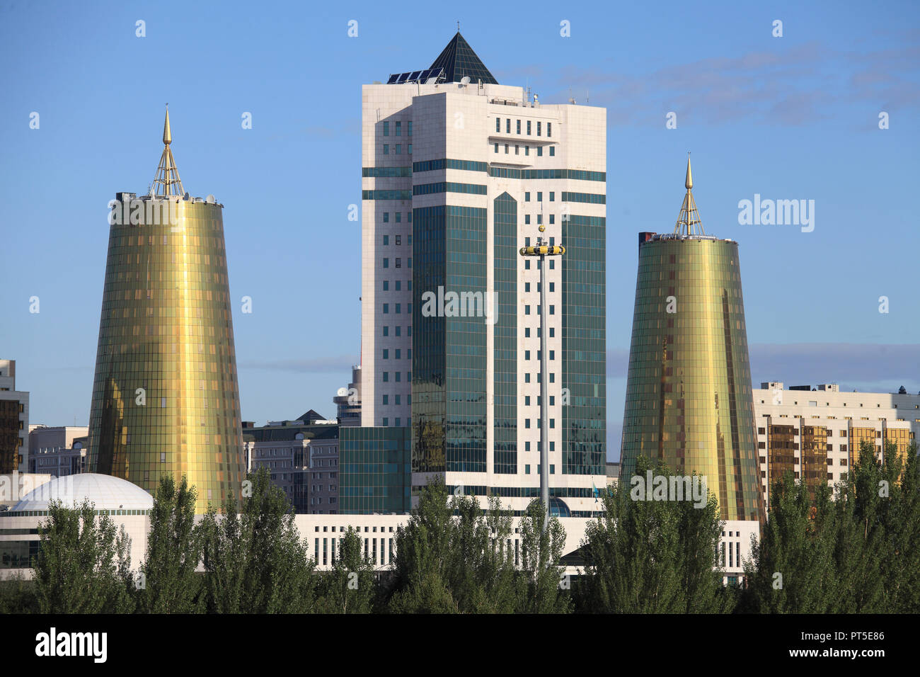 Kazakhstan, Astana, les ministères, les administrations, Banque D'Images