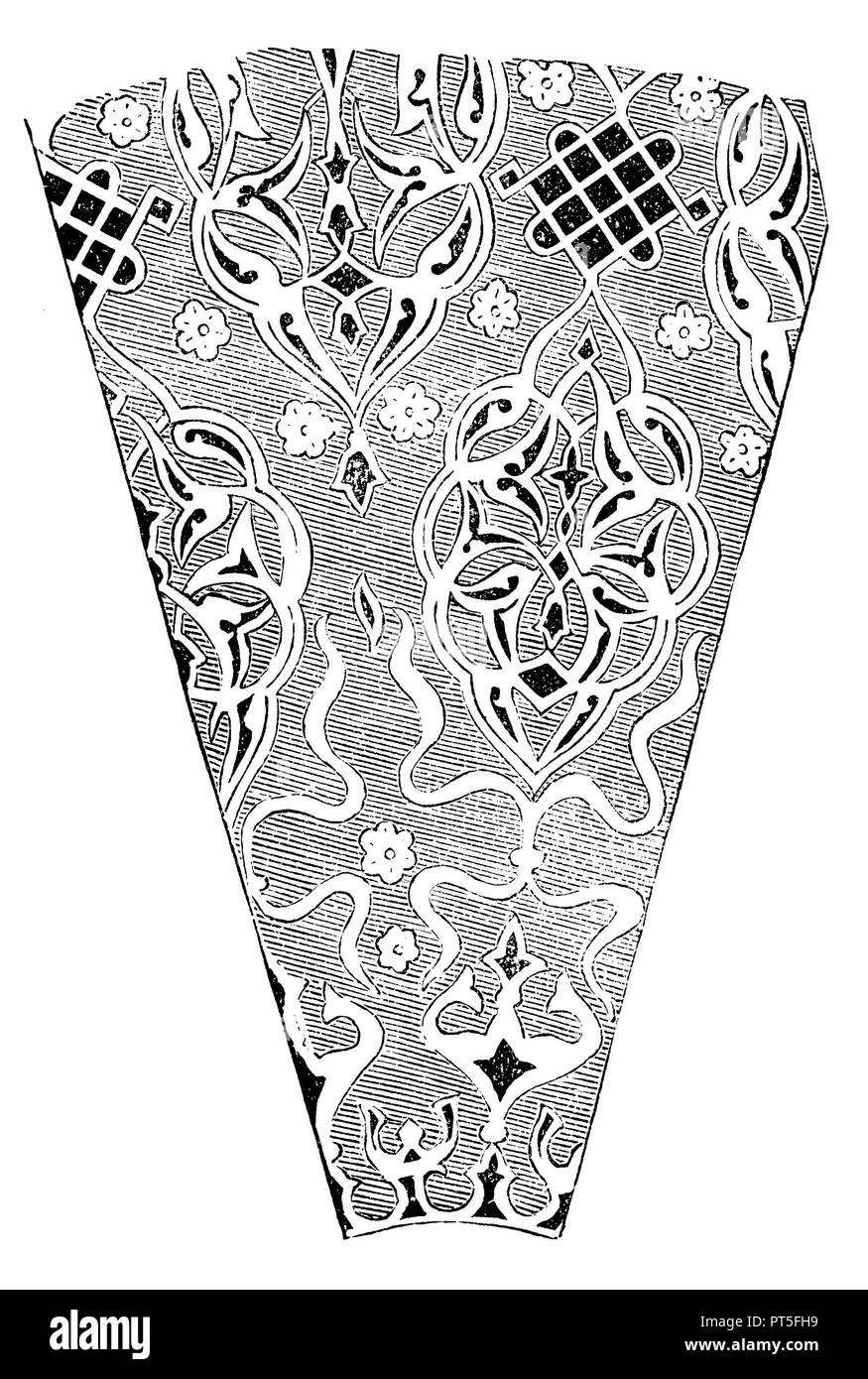 Ornement en forme de dôme de la mosquée Solimans d. Gr. de Constantinople, anonym 1896 Banque D'Images