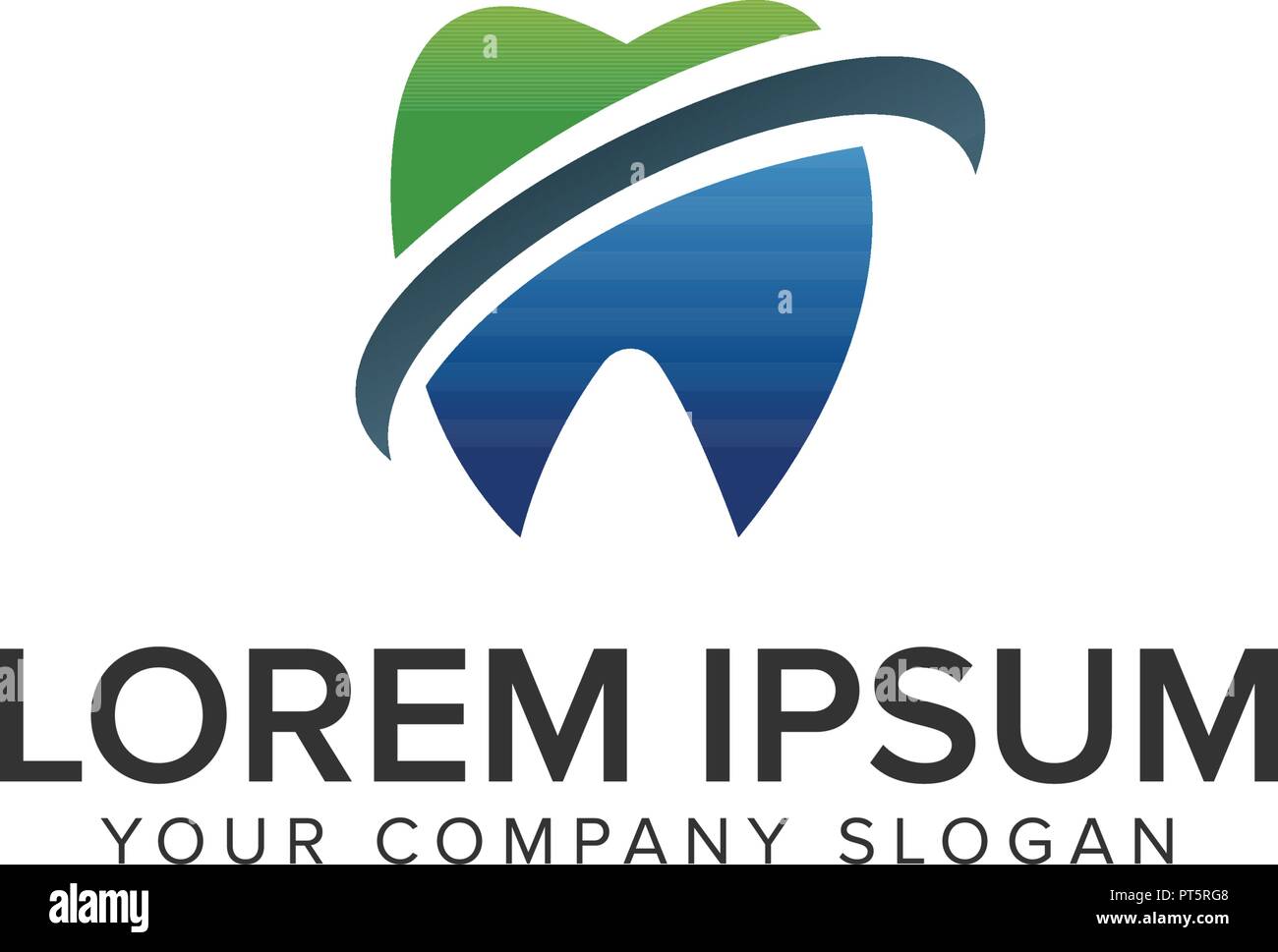 Conception de Logo modèle concept dentaire Illustration de Vecteur