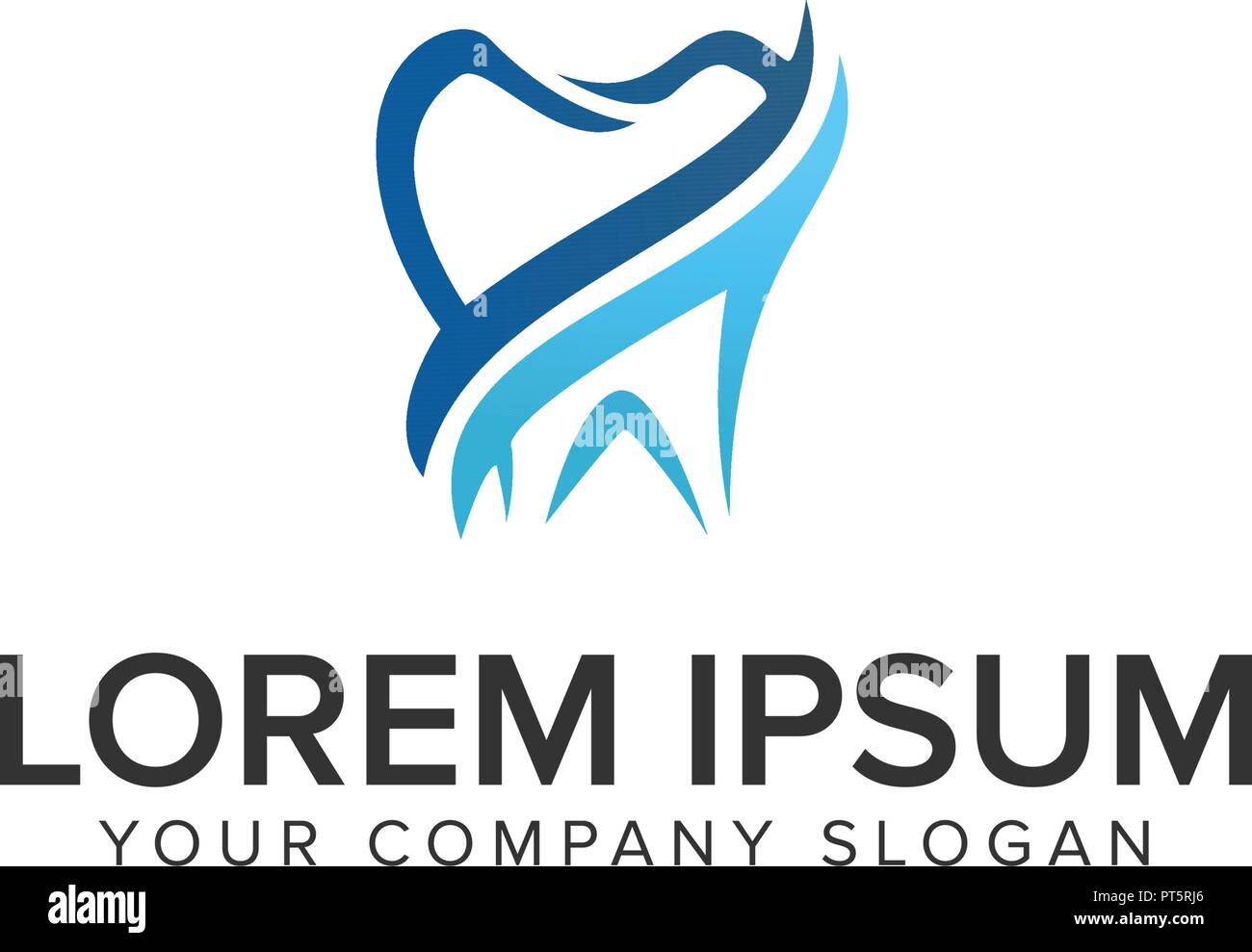 Conception de Logo modèle concept dentaire Illustration de Vecteur