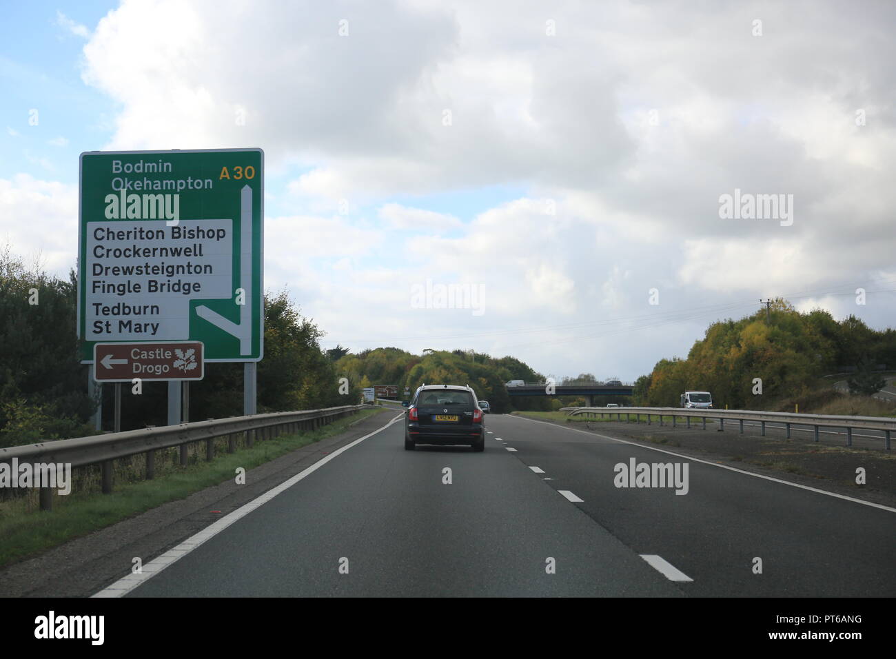 Les panneaux d'autoroute Banque D'Images