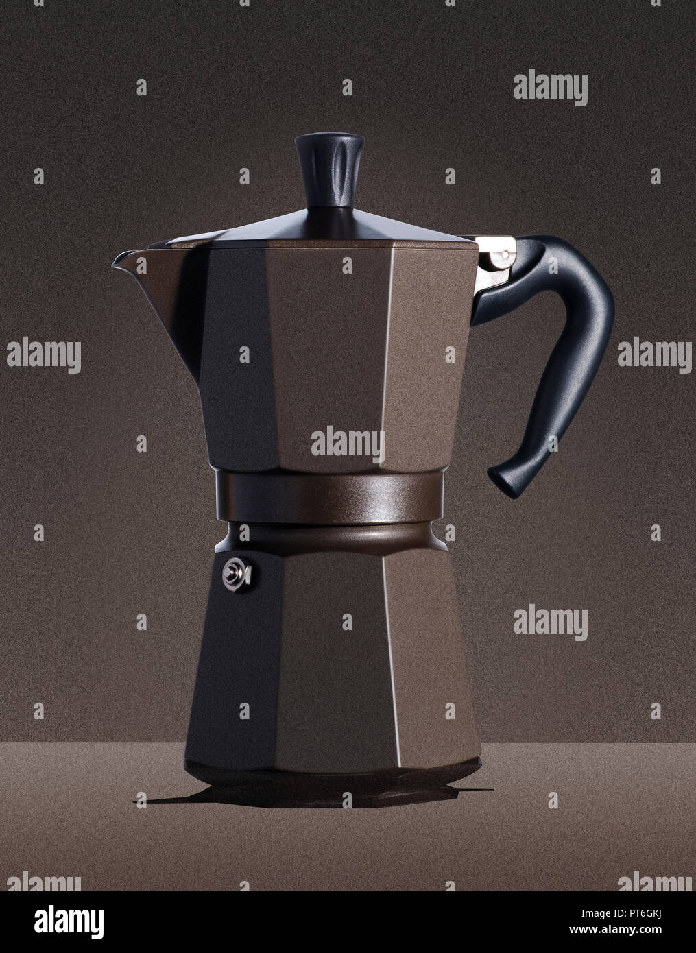 Italian stove top coffee maker Banque de photographies et d'images à haute  résolution - Alamy