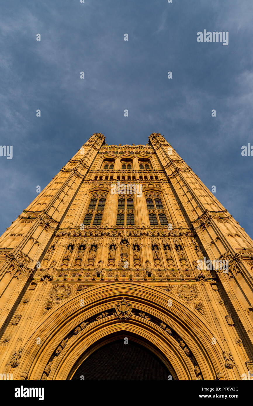 Une vue dans Westminster à Londres Banque D'Images