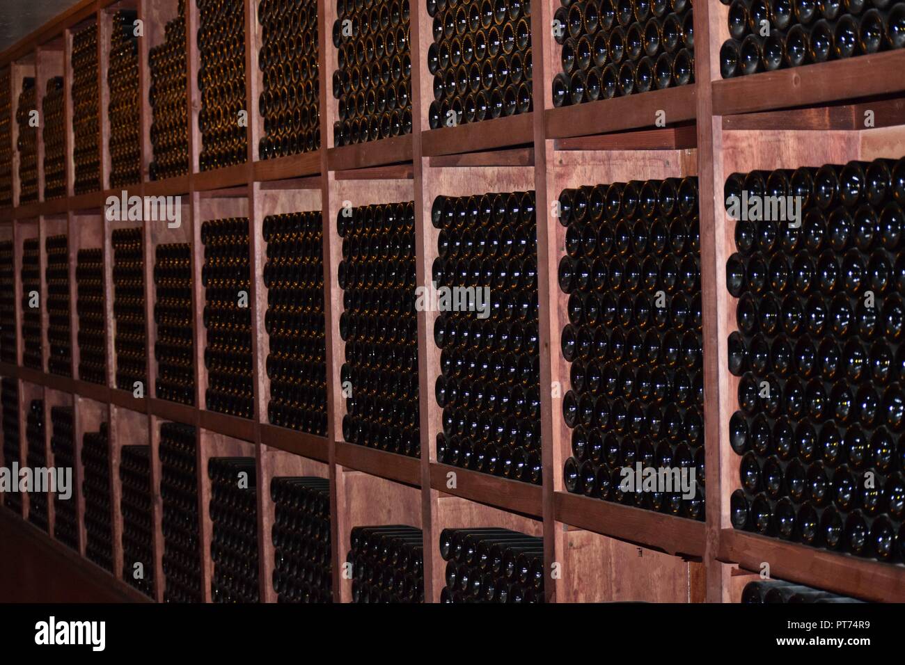 Cave à vin, Napa Valley, Californie Banque D'Images