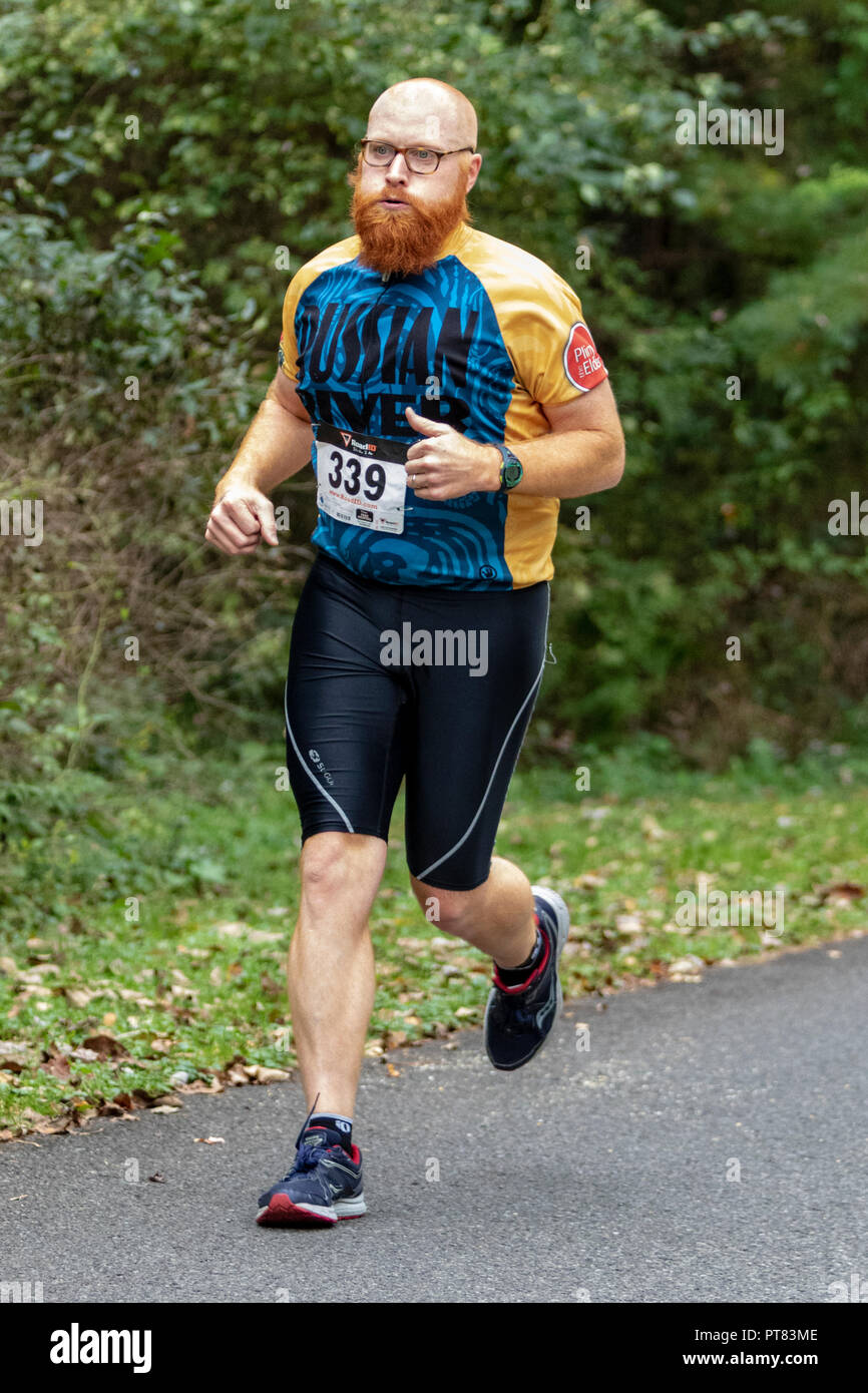 Duathlon (New York Hudson Valley) # 3 Banque D'Images