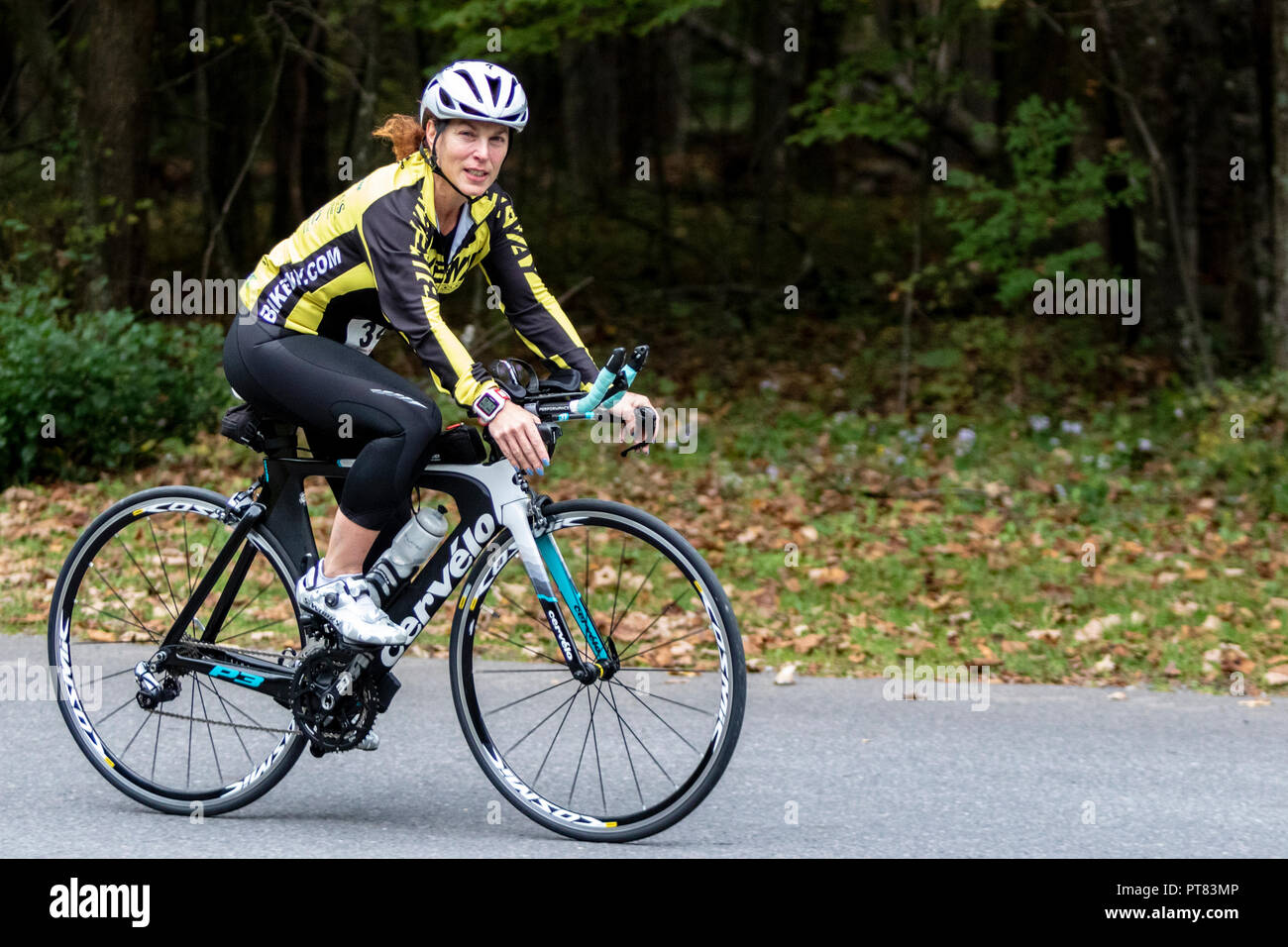 Duathlon (New York Hudson Valley) # 3 Banque D'Images