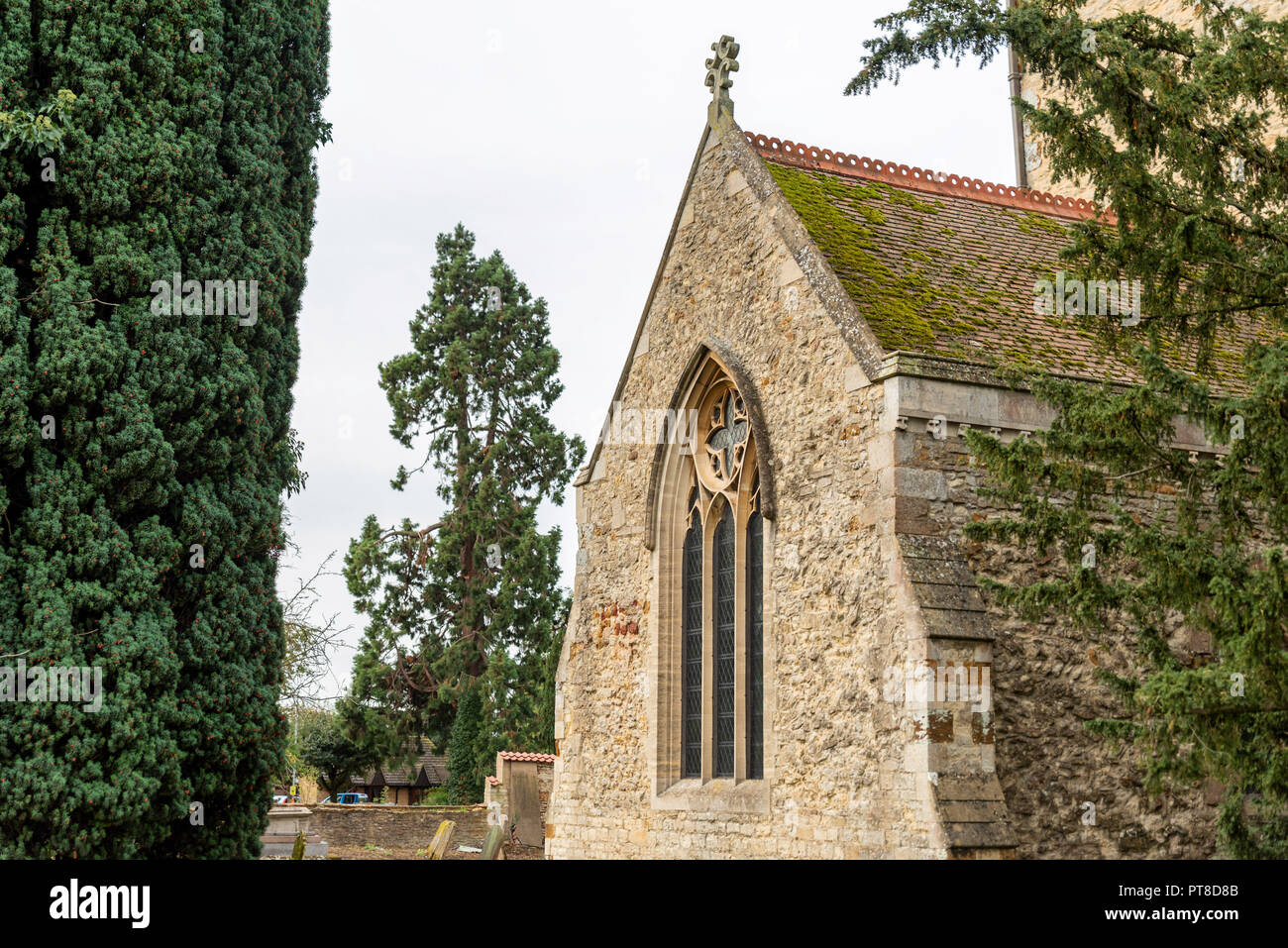 Église st botolphs barton seagrave kettering uk Banque D'Images