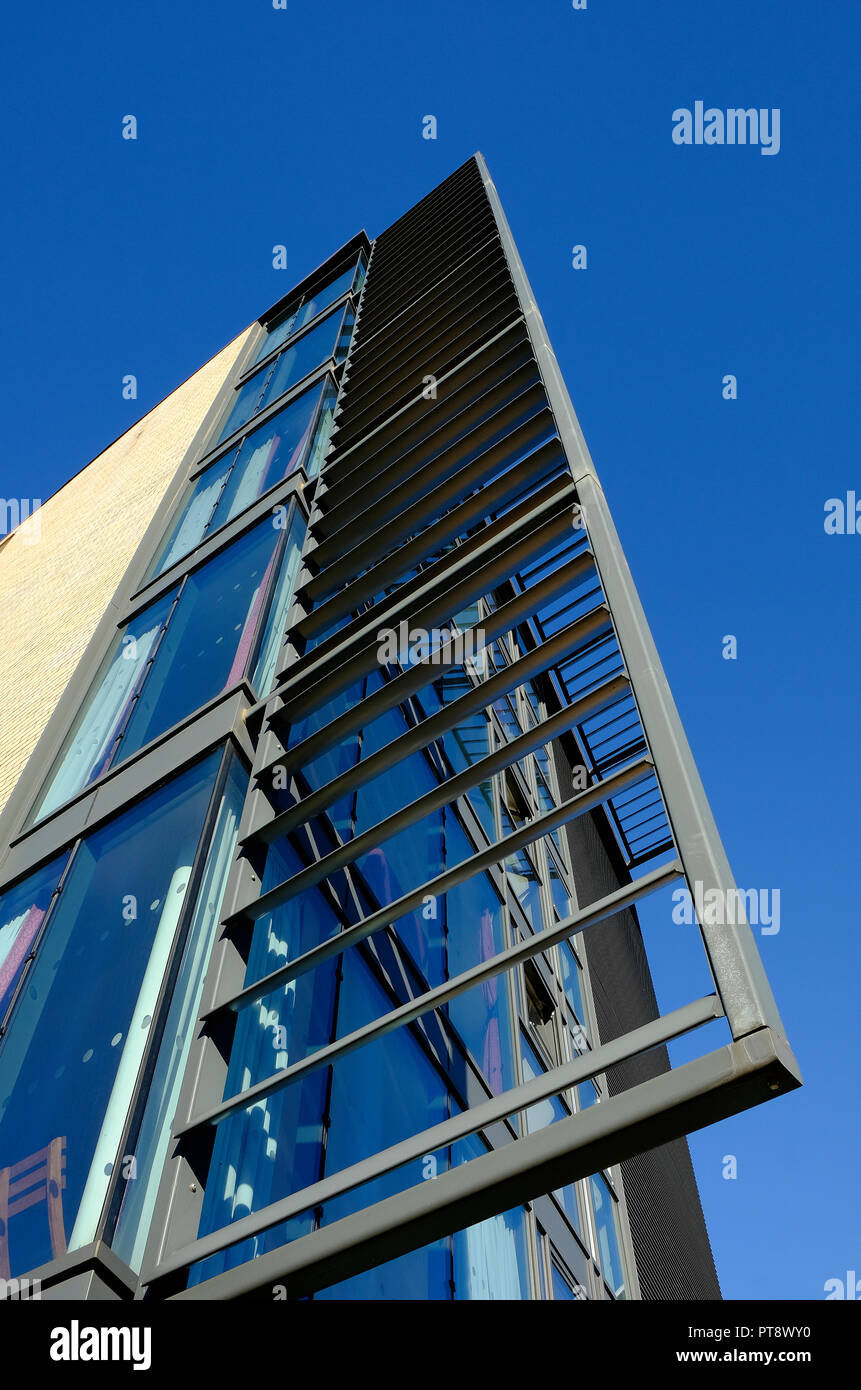 Immeuble moderne, Cambridge, Angleterre campus biomédical Banque D'Images