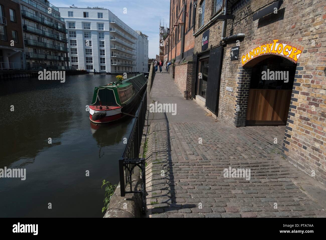 Camden Lock, 2009. Organisateur : Ethel Davies. Banque D'Images