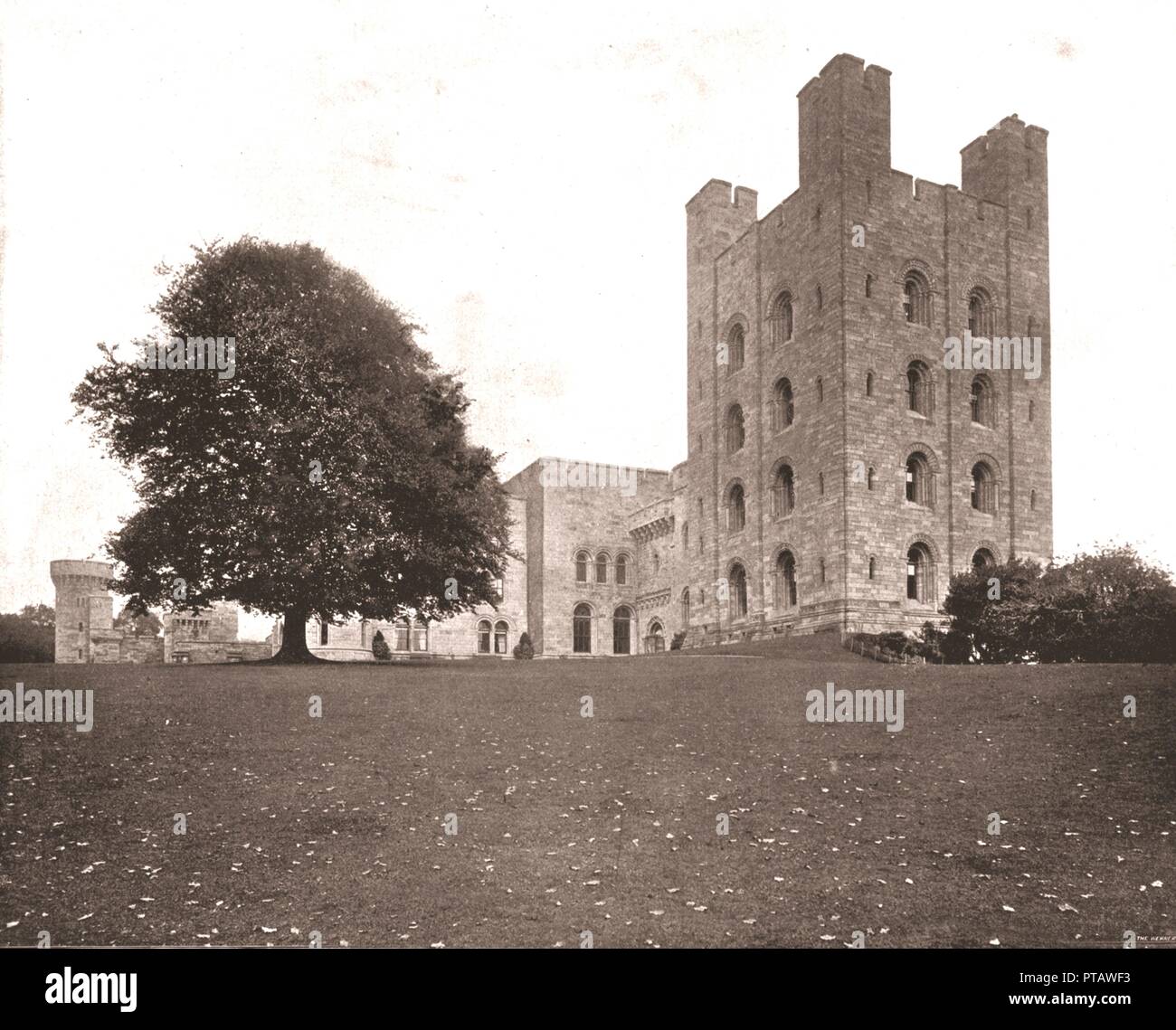 La tour à Penrhyn, Caernarvonshire, Pays de Galles, 1894. Créateur : Inconnu. Banque D'Images