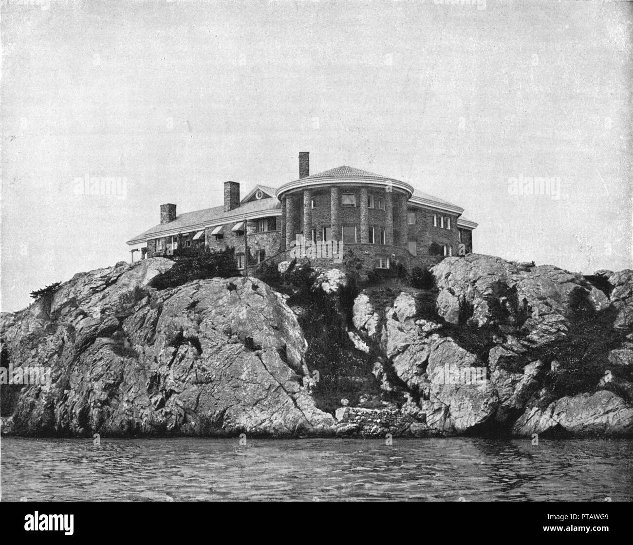 Brenton's Grove, Newport, Rhode Island, USA, c1900. Créateur : Inconnu. Banque D'Images